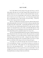 Nghiên cứu nguyên nhân thở máy ở trẻ sơ sinh và một số yếu tố liên quan đến kết quả thở máy tại bệnh viện nhi trung ương 