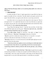 GIẢI CHI TIẾT ĐỀ CƯƠNG TÂM LÝ HỌC ĐẠI CƯƠNG