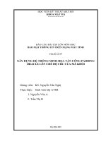 BÁO CÁO BÀI TẬP LỚN MÔN HỌC BẢO MẬT THÔNG TIN TRÊN MẠNG MÁY TÍNH , Chủ đề số 07, XÂY DỰNG HỆ THỐNG MINH HỌA TẤN CÔNG PADDINGORACLE LÊN CHẾ ĐỘ CBC CỦA MÃ KHỐI, HỌC VIỆN MẬT MÃ