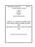 ĐÁNH GIÁ tác DỤNG của điện CHÂM kết hợp bài tập cột SỐNG cổ điều TRỊ ĐAU VAI gáy DO THOÁI hóa cột SỐNG cổ 