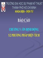 BÁO CÁO CHƯƠNG V: ỔN ĐỊNH ĐỘNG, 5.2 PHƯƠNG PHÁP DIỆN TÍCH,  TRƯỜNG ĐẠI HỌC SƯ PHẠM KỸ THUẬT THÀNH PHỐ HỒ CHÍ MINH , KHOA ĐIỆN – ĐIỆN TỬ – ĐIỆN TỬ