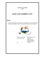GIẢI PHÁP MỞ RỘNG THANH TOÁN TIỀN ĐIỆN QUA NGÂN HÀNG ĐỐI VỚI KHÁCH HÀNG CÁ NHÂN TẠI ĐỊA BÀN HUYỆN LONG THÀNH