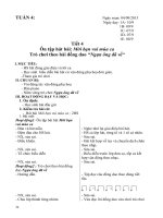 4 giáo án âm nhạc từ lớp 1 đến lớp 5 tuần 4 theo phát triển năng lực học sinh 