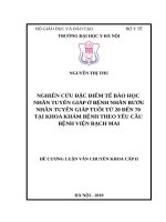 NGHIÊN cứu đặc điểm tế bào học NHÂN TUYẾN GIÁP ở BỆNH NHÂN bướu NHÂN TUYẾN GIÁP TUỔI từ 20 đến 70 tại KHOA KHÁM BỆNH THEO yêu cầu BỆNH VIỆN BẠCH MAI 