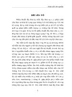 Nhận xét về thái độ xử trí ở sản phụ có sẹo mổ đẻ cũ tại bệnh viện phụ sản hà nội trong năm 2006 và phân tích các loại chỉ định mổ 