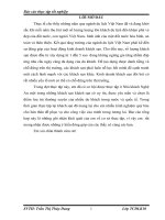 báo cáo thực tập cao đẳng chế biến món ăn tại nhà khách nghệ an trường cao đẳng du lịch nghệ an
