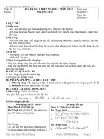 Giáo án đại số 9 chuỗi 5 hoạt động tiết 5 đến 8