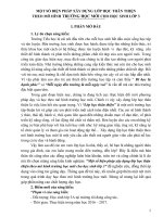 skkn một số biện pháp xây dựng lớp học thân thiện theo mô hình trường học mới cho học sinh lớp 3 