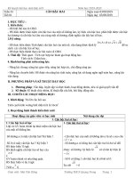 Giáo án Đại số 9 5 hoạt động tiết 1 đến tiết 4