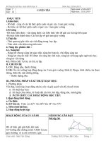 Giáo án Hình học  9 chuỗi 5 hoạt động tiết 13 đến 16