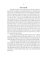 HIỆU QUẢ CHẾ độ DINH DƯỠNG GIÀU LIPID TRONG điều TRỊ BỆNH NHÂN đợt cấp BỆNH PHỔI tắc NGHẼN mạn TÍNH THỞ máy 