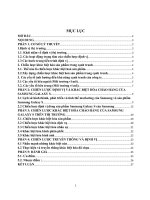 Phân tích chiến lược định vị và khác biệt hóa chào hàng của samsung galaxy s