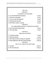 SÁNG KIẾN KINH NGHIỆM MỘT SỐ BIỆN PHÁP ĐỔI MỚI QUẢN LÝ SINH HOẠT TỔ CHUYÊN MÔN