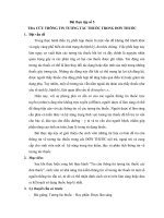 Bài thực tập số 5 TRA cứu THÔNG TIN TƯƠNG tác THUỐC TRONG đơn THUỐC 