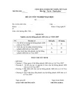 ĐỒ án tốt NGHIỆP Nghiên cứu hệ thống phanh ABS trên xe VIOS 2007