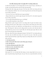 Lời dẫn chương trình văn nghệ 20