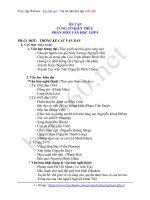 on tap kien thuc ngu van lop 9