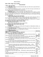 Giáo án địa lí 6 soạn theo ĐHPTNLHS bộ 3