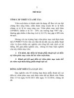 NGHIÊN cứu kết QUẢ PHẪU THUẬT nội SOI TRONG điều TRỊ VIÊM PHÚC mạc TOÀN THỂ DO VIÊM RUỘT THỪA tt 