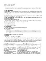 Giáo án tự chọn ngữ văn 10 soạn theo ĐHPTNLHS 