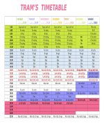 TRÂMS TIMETABLE kkkkkkkkkkkkkkkkkkkkkkkkkkkkkkkkkkkkkkkk