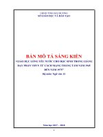 10 10 2018“giáo dục lòng yêu nước cho học sinh trong giảng dạy phần VHVN từ đầu thế kỉ XX đến cách mạng tháng 8 năm 1945” (ngữ văn 12) (1) (1) doc