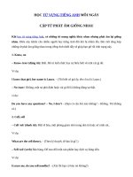 Những từ phát âm giống nhau trong tiếng anh