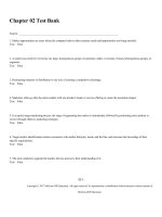 Advertising and promotion an integrated marketing communications perspective 11th edition belch chapter 02 test bank 