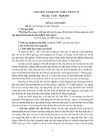 skkn thiết lập đề cương và kết hợp bộ câu hỏi củng cố kiến thức bài học giúp học sinh vận dụng khi làm bài thi trắc nghiệm môn địa lí 