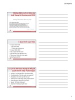 Những điểm mới cơ bản của luật trọng tài thương mại 2010 những vấn đề thực tiễn và lý luận 