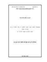 Giáo dục pháp luật cho đội ngũ thanh tra viên ở việt nam hiện nay 