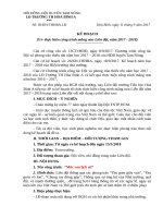 Công trình măng non Liên đội  Mốc son lịch sử