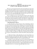 TÓM tắt THỰC TIỄN QUỐC tế về một số vấn đề LIÊN QUAN đến ký kết và THỰC HIỆN điều ước QUỐC tế 