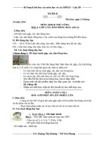 GA buổi 2  lớp 3 tuần 8