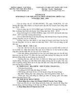 Câu lạc bộ trẻ em với rủi ro thiên tai