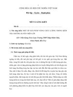 skkn một số giải pháp nâng chất lượng trong kiểm tra thường xuyên trên lớp 