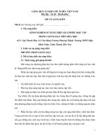 skkn kinh nghiệm sử dụng hiệu quả phiếu học tập trong giảng dạy môn hoá học 