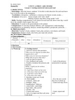 GIÁO ÁN ANH 8 HK2 (2018-2019) - HỆ 7 NĂM