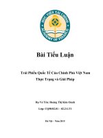 Phat hanh trai phiếu quốc tế của việt nam thực trạng va giải phap 1 