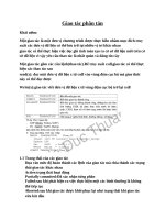 Giao tác phân tán và hỗ trợ tương tranh