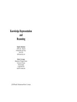 Đọc hiểu, biểu diễn ví dụ và cài đặt kỹ thuật biểu diễn   suy diễn tri thức 