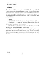 BÀI TẬP TÌNH HƯỚNG GIẢI QUYẾT VẤN ĐỀ HÌNH SỰ