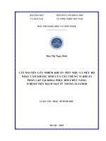 Căn nguyên gây nhiễm khuẩn tiết niệu và mức độ nhạy cảm kháng sinh của các chủng vi khuẩn phân lập tại khoa phục hồi chức năng ở bệnh viện bạch mai từ tháng 01 12 2018