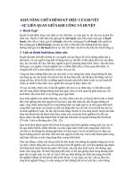 KHẢ NĂNG CHỮA BỆNH KỲ DIỆU CỦA HUYỆT - SỰ LIÊN QUAN GIỮA KHÍ CÔNG VÀ HUYỆT