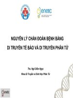 DI TRUYỀN TẾ BÀO VÀ DI TRUYỀN PHÂN TỬ 4-2012