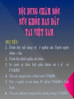 Chăm sóc sức khỏe ban đầu