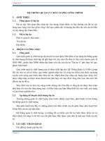 Quy trình quản lý chất lượng của dự án