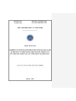 Nghiên cứu sử dụng chỉ thị ITS để đánh giá quan hệ di truyền và nhận dạng một số mẫu giống cây óc chó thu thập tại các tỉnh miền núi phía bắc