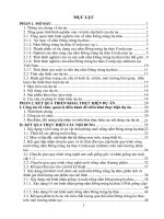 báo cáo kết quả dự án  xây dựng mô hình đông trùng hạ thảo