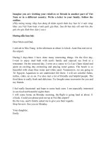 soạn write unit 1 lớp 9